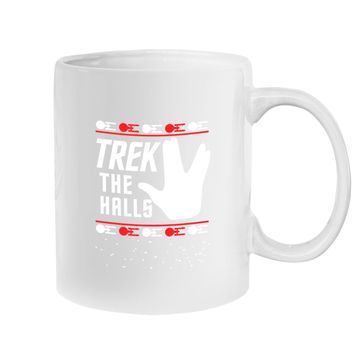 Discover Star Trek The Halls Ugly Christmas Classic Mugs