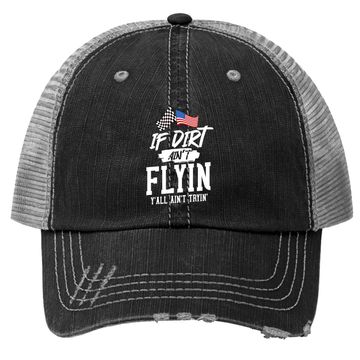 Discover Dirt Track Racing Sprint Car Racing Trucker Hat