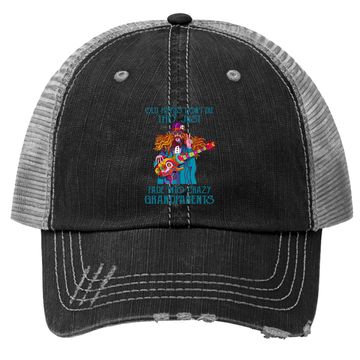 Discover Old Hippies Don't Die - Crazy Grandparents Trucker Hat