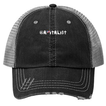 Discover Capitalism Conservative - Investor Economics Capitalist Trucker Hat