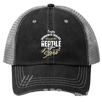 Discover Reptile Herpetologist Quote Lover Gift Trucker Hat