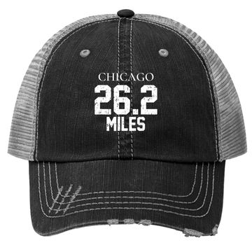 Discover Chicago 26.2 Running Trucker Hat