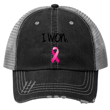 Discover Survivor Breast Cancer Trucker Hat