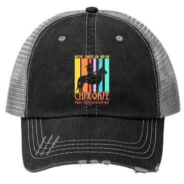 Discover Native American Indian Vintage Trucker Hat