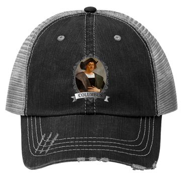 Discover Christopher Columbus - Columbus Day Trucker Hat