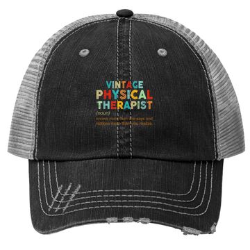 Discover Vintage Physical Therapist Trucker Hat