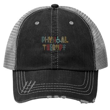 Discover Retro Vintage Physical Therapy Trucker Hat