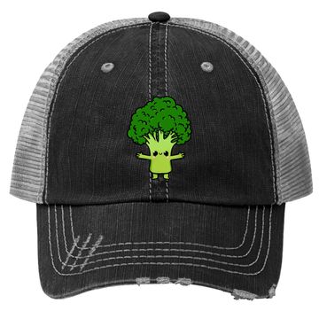 Discover Kawaii Broccoli Trucker Hat