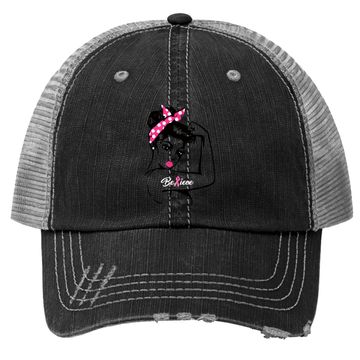 Discover Breast Cancer Warrior Awareness Trucker Hat
