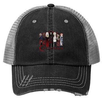 Discover Castlevania Character Panels Trucker Hat