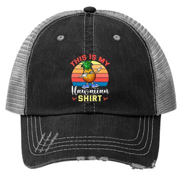 Discover Pineapple Hawaiian Trucker Hat