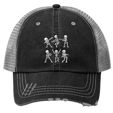 Discover Dancing Skeletons Dance Challenge Trucker Hat