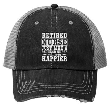 Discover Health Care Retired Nurse Retirement Trucker Hat
