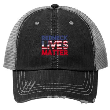 Discover American Holiday Redneck Trucker Hat