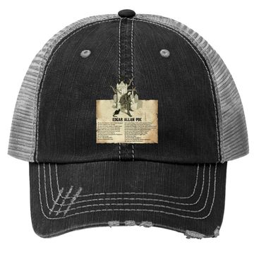 Discover Edgar Allan Poe Trucker Hat