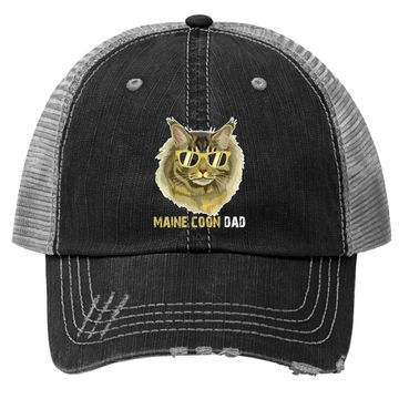 Discover Maine Coon Dad Trucker Hat