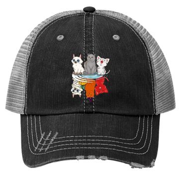 Discover Cat Halloween Classic Trucker Hat