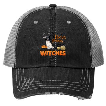Discover Hocus Pocus Time Wiches Cat Classic Trucker Hat