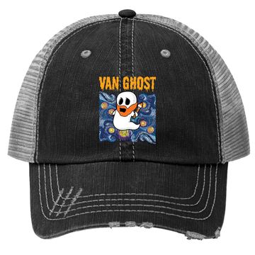Discover Halloween Van Gogh Starry Night Trucker Hat