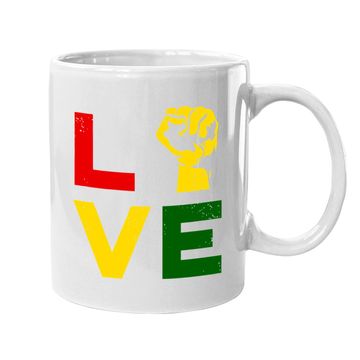 Discover Vintage Love Emancipation Day Melanin Black Pride Coffee Mug