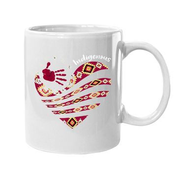 Discover Indigenous Woman Native American Strong Coffee Mug