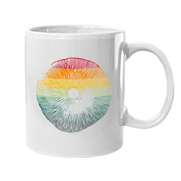 Discover Mushroom Cap Fungi Mycology Wild Mushrooms Coffee Mug