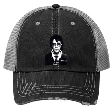 Discover Elvis Presley King Rock N Roll Trucker Hat