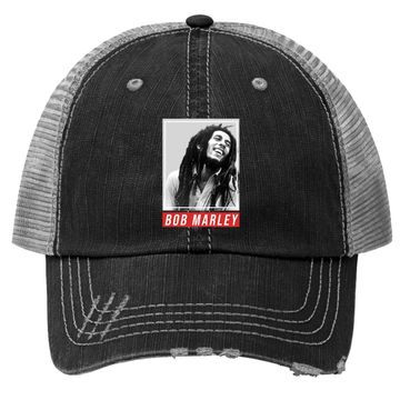 Discover Bob Marley Reggae Trucker Hat