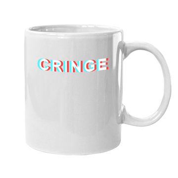 Discover Optical Illusion Cringe Coffee Mug