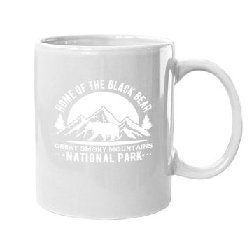 Discover Great Smoky Mountains National Park Us Black Bears Vintage Coffee Mug