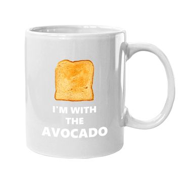Discover I'm With The Avocado Toast Halloween Coffee Mug