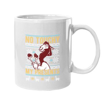 Discover Emperor's New Groove Kuzco No Touchy Ugly Christmas Coffee Mug