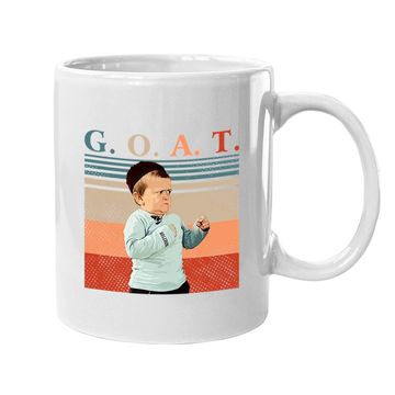 Discover Vintage Goat Mma Hasbulla Fighting Meme Customized Handmade Coffee Mug