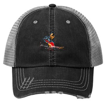 Discover Elvis Presley Guitar Trucker Hat