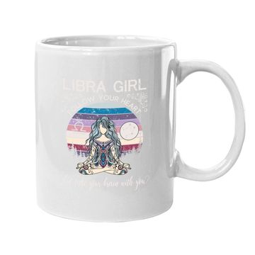 Discover Libra Girl Retro Zodiac Coffee Mug