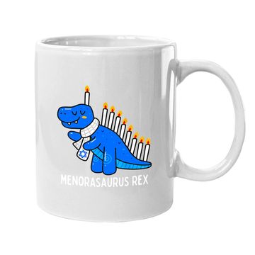 Discover Hanukkah Dinosaur Menorasaurus T Rex Dino Chanukah Boys Gift Coffee Mug