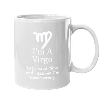 Discover I'm A Virgo Zodiac Coffee Mug