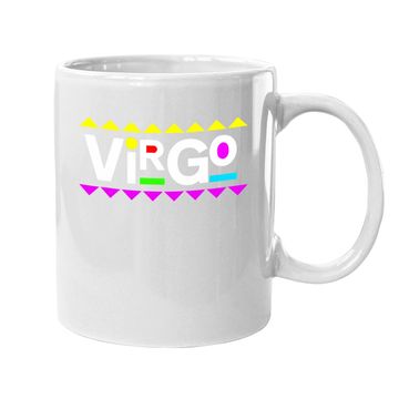 Discover Virgo Zodiac Design 90s Style Coffee Mug