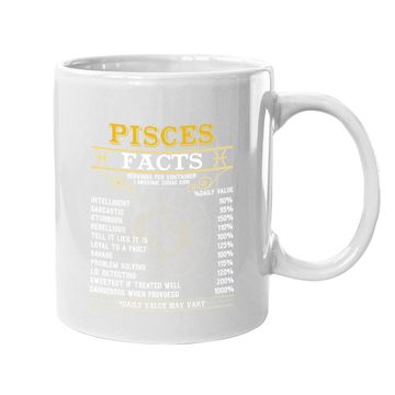 Discover Pisces Facts Zodiac Signs Coffee Mug