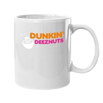 Discover Dunkin Deez Nuts Coffee Mug