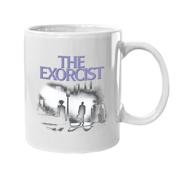 Discover The Exorcist Purple Logo Coffee Mug