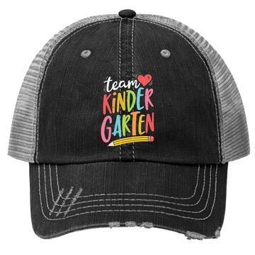 Discover Team Kindergarten Teacher  trucker Hat