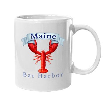Discover Maine State Bar Harbor Lobster Coffee Mug