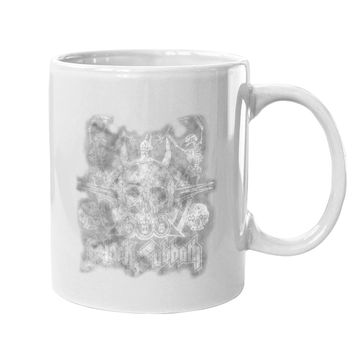 Discover Vintage Concert Black Sabbath  Dancing Skeletons Coffee Mug