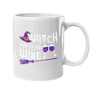Discover Witch Way To The Wine Coffee Mug