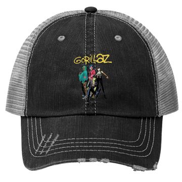Discover Gorillaz Trucker Hat