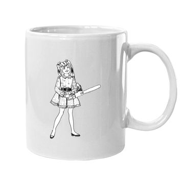 Discover Chainsaw Girl Punk Goth Horror Fan Sinister Rocker Coffee Mug