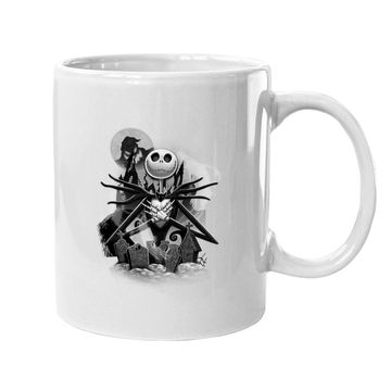 Discover Nightmare Before Christmas Jack Night Scene Coffee Mug