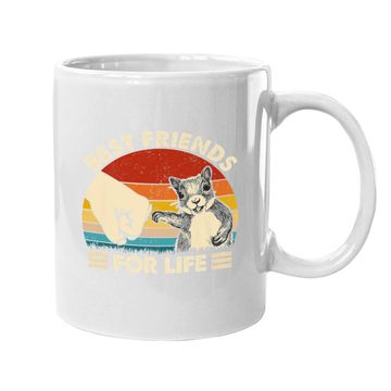Discover Squirrel Best Friend For Life Fist Bump Coffee Mug