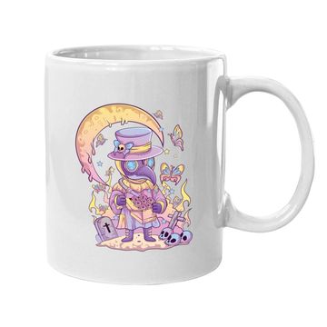 Discover Pastel Goth Creepy Plague Doctor Kawaii Coffee Mug